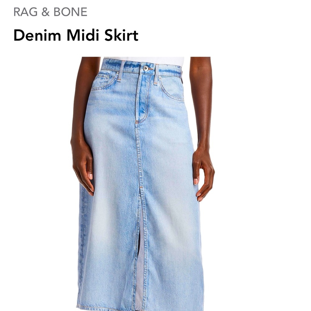 Rag + Bone Liquid Miramar skirt